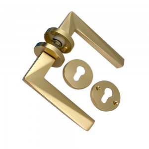 DS-FL25Y Copper brushed square door handle
