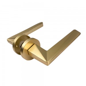 DS-FL25Y Copper brushed square door handle