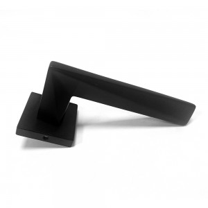 Zinc aluminum square lever lock handle