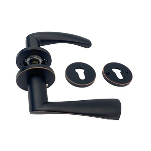 Ds-FO2-218 Coffee red antique door handle