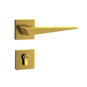 DS-A811-52Gold PVD Gold door handle